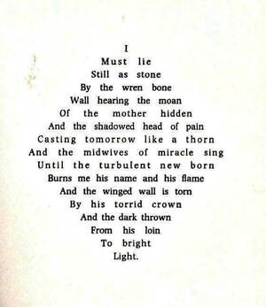 Dylan Thomas Poem