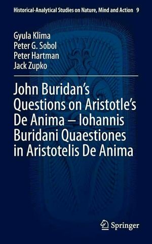 John Buridan's Questions on Aristotle's De Anima
